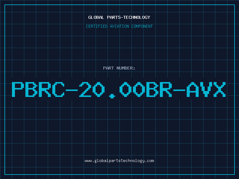 Aviation Part PBRC-20.00BR-AVX