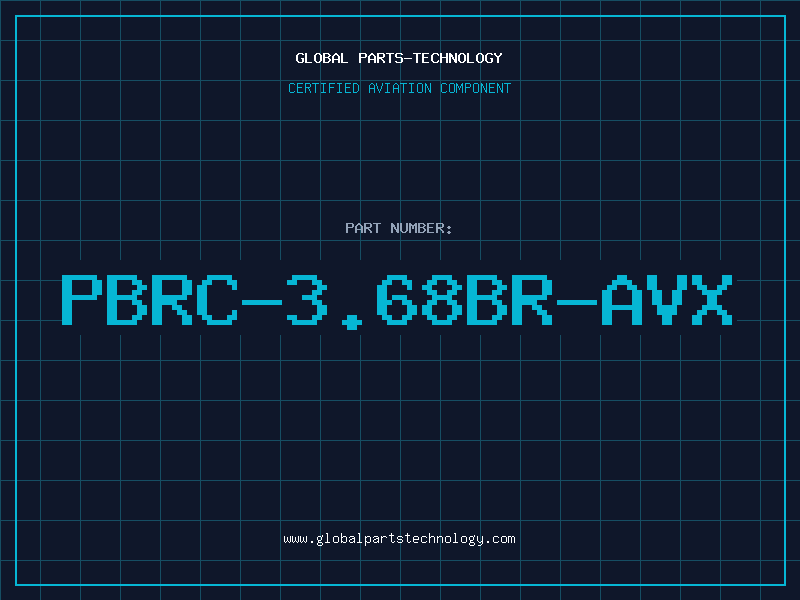 Aviation Part PBRC-3.68BR-AVX