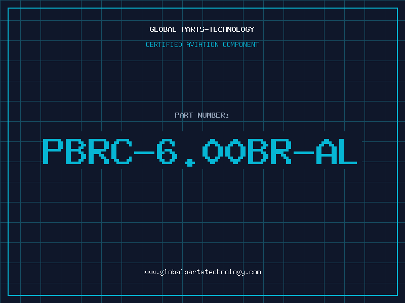 Aviation Part PBRC-6.00BR-AL