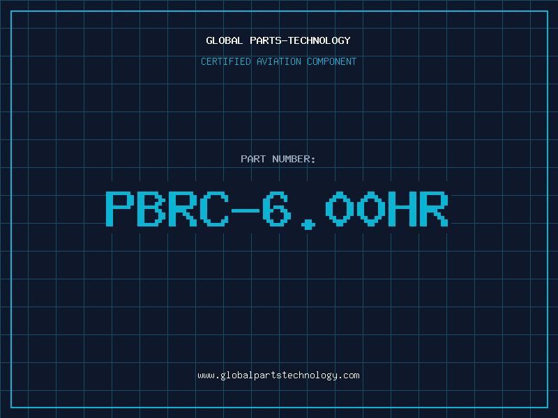 Aviation Part PBRC-6.00HR