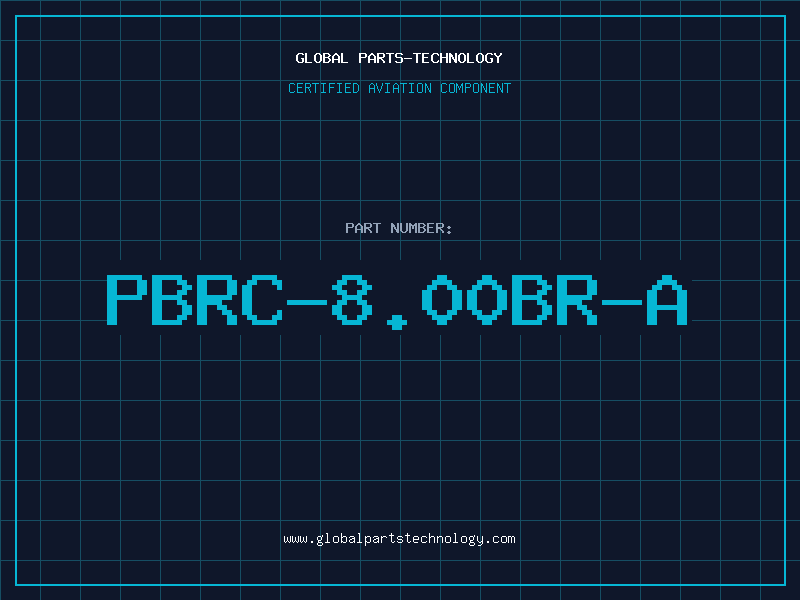 Aviation Part PBRC-8.00BR-A