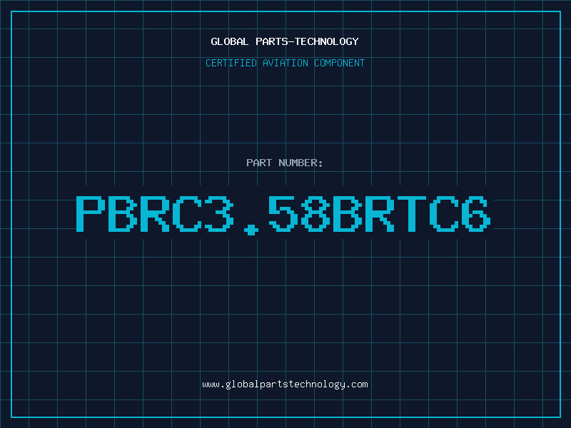 Aviation Part PBRC3.58BRTC6