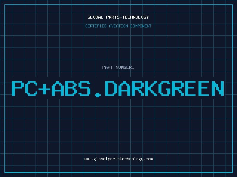 Aviation Part PC+ABS.DARKGREEN