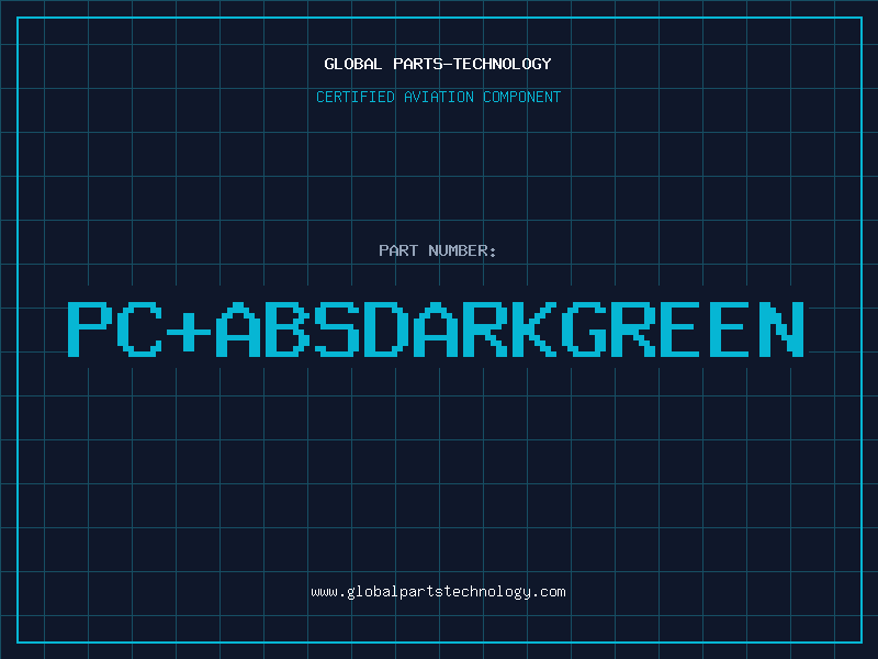 Aviation Part PC+ABSDARKGREEN