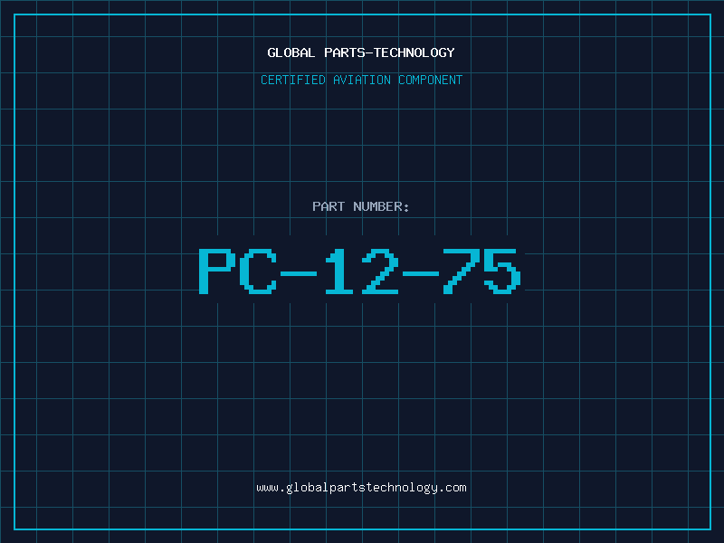 Aviation Part PC-12-75