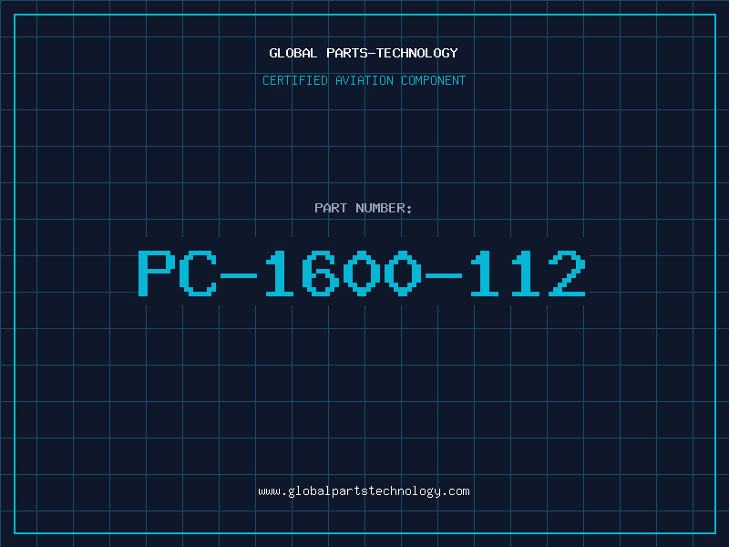 Aviation Part PC-1600-112