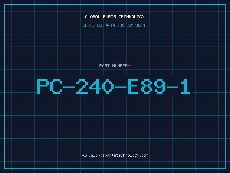 Aviation Part PC-240-E89-1