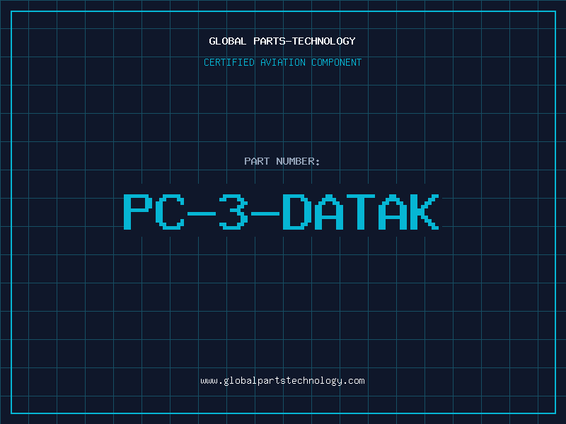 Aviation Part PC-3-DATAK
