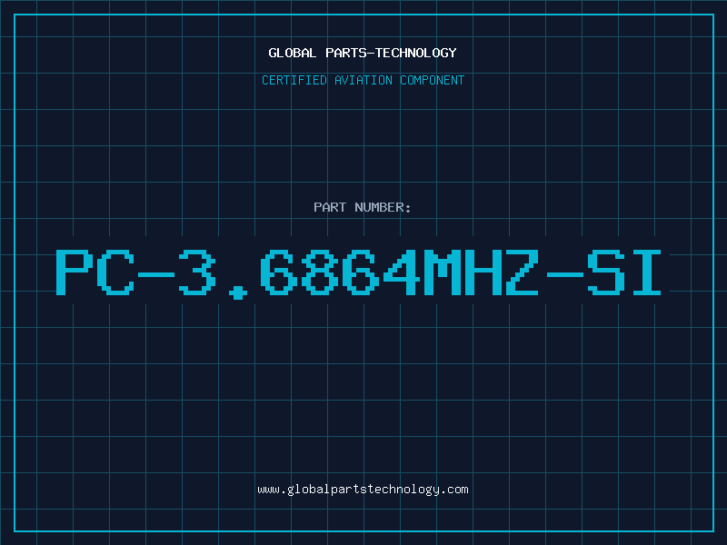 Aviation Part PC-3.6864MHZ-SI