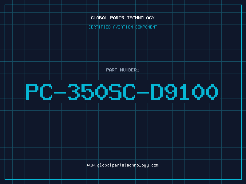 Aviation Part PC-350SC-D9100