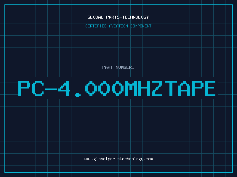 Aviation Part PC-4.000MHZTAPE