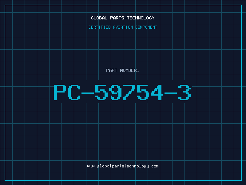 Aviation Part PC-59754-3