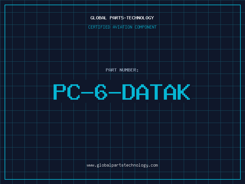 Aviation Part PC-6-DATAK