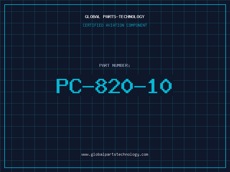 Aviation Part PC-820-10