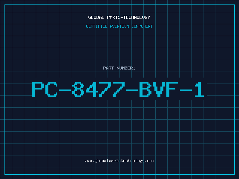 Aviation Part PC-8477-BVF-1