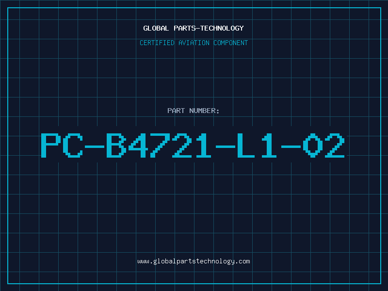 Aviation Part PC-B4721-L1-02