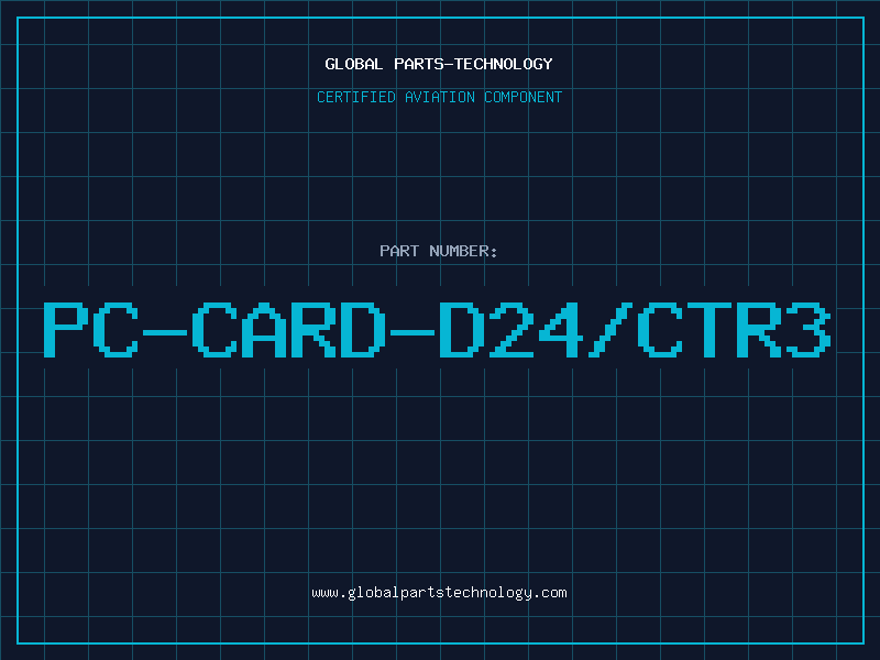 Aviation Part PC-CARD-D24/CTR3