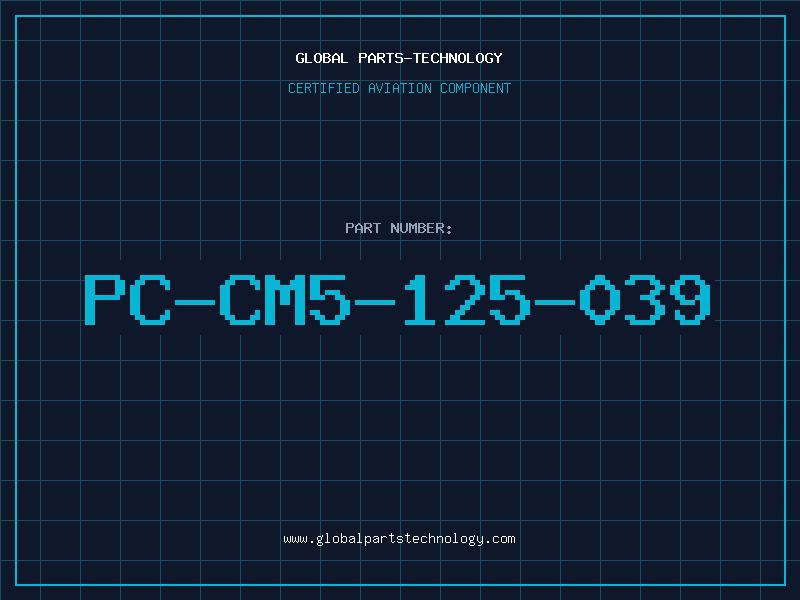 Aviation Part PC-CM5-125-039