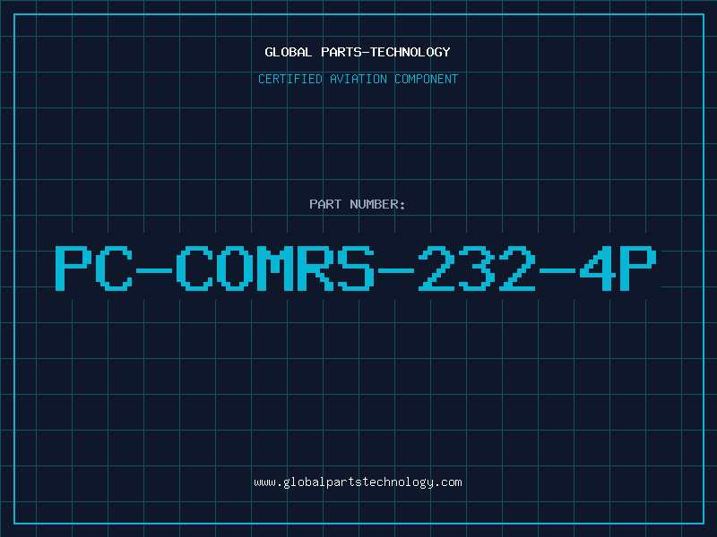 Aviation Part PC-COMRS-232-4P