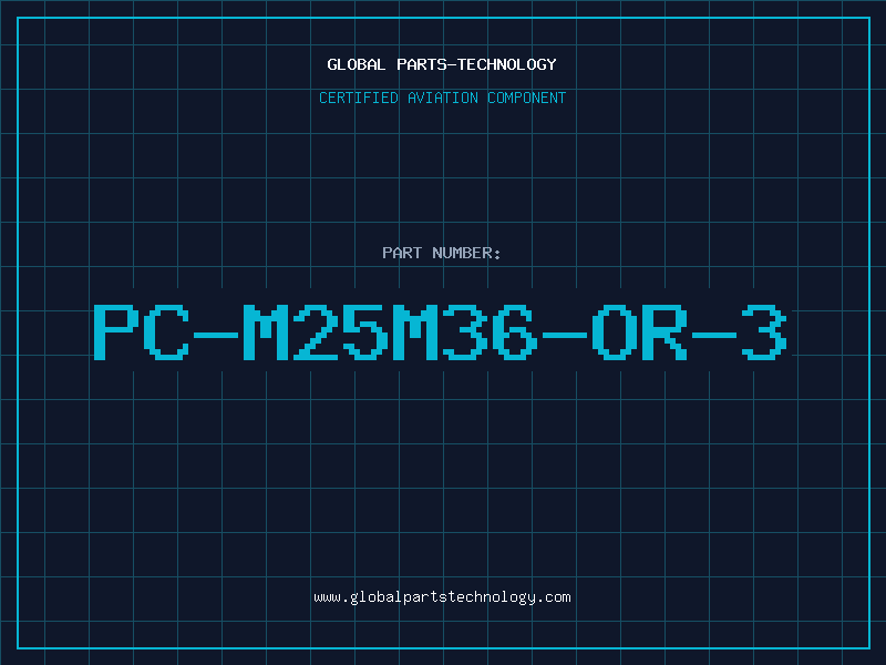 Aviation Part PC-M25M36-OR-3