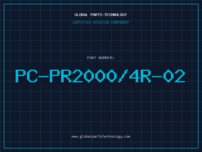 Aviation Part PC-PR2000/4R-02