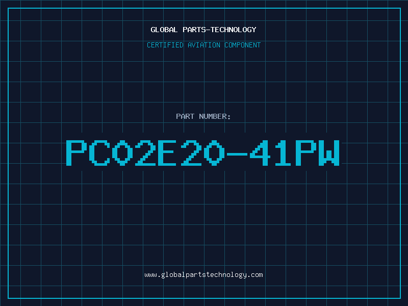 Aviation Part PC02E20-41PW