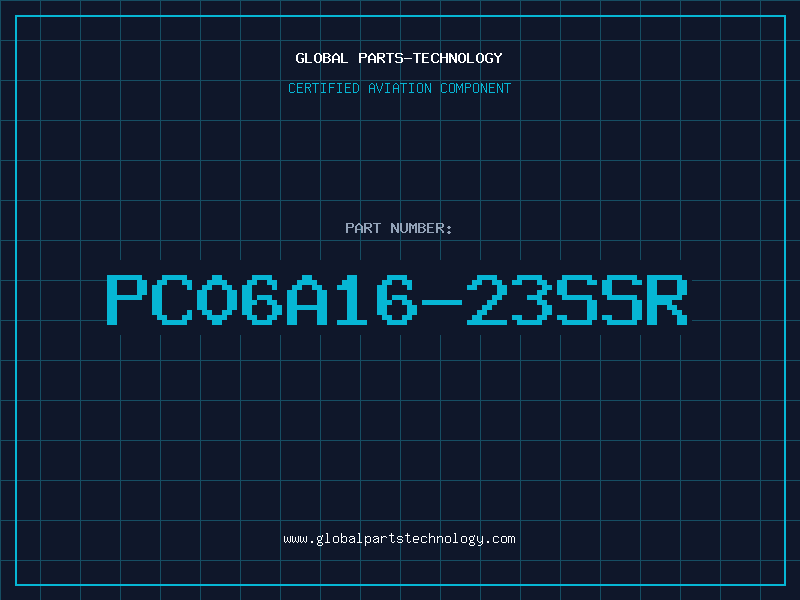Aviation Part PC06A16-23SSR