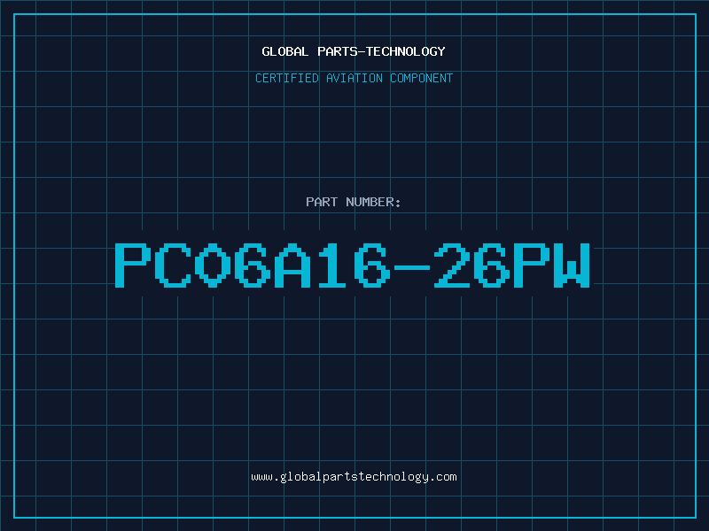 Aviation Part PC06A16-26PW