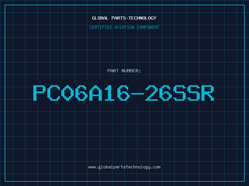 Aviation Part PC06A16-26SSR