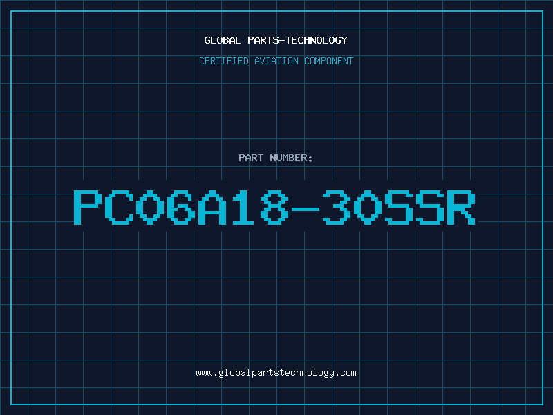 Aviation Part PC06A18-30SSR