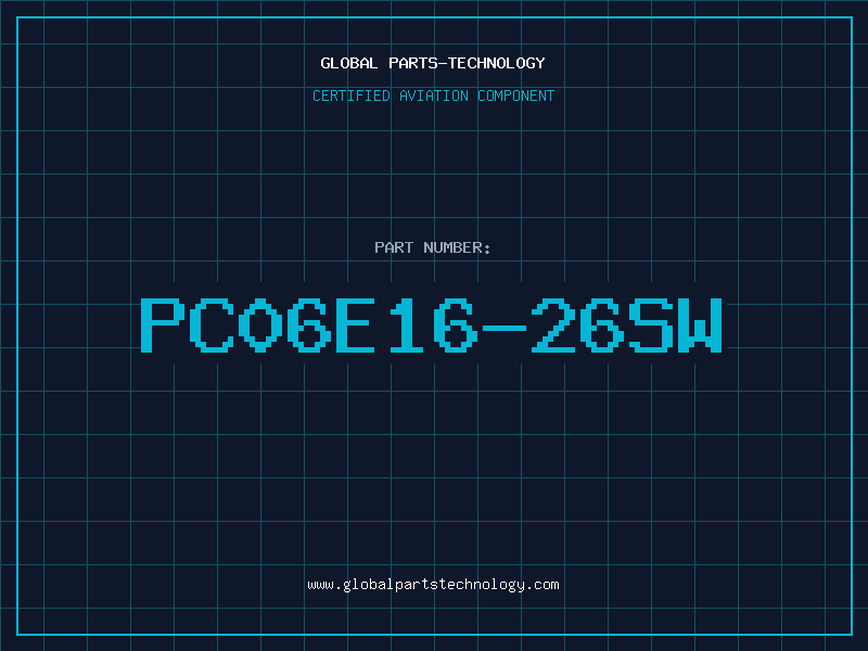 Aviation Part PC06E16-26SW