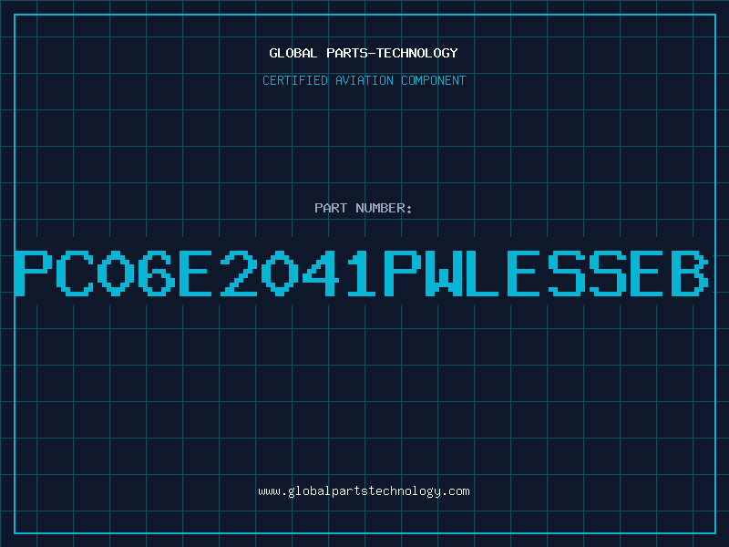 Aviation Part PC06E2041PWLESSEB