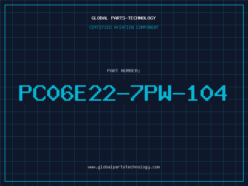 Aviation Part PC06E22-7PW-104