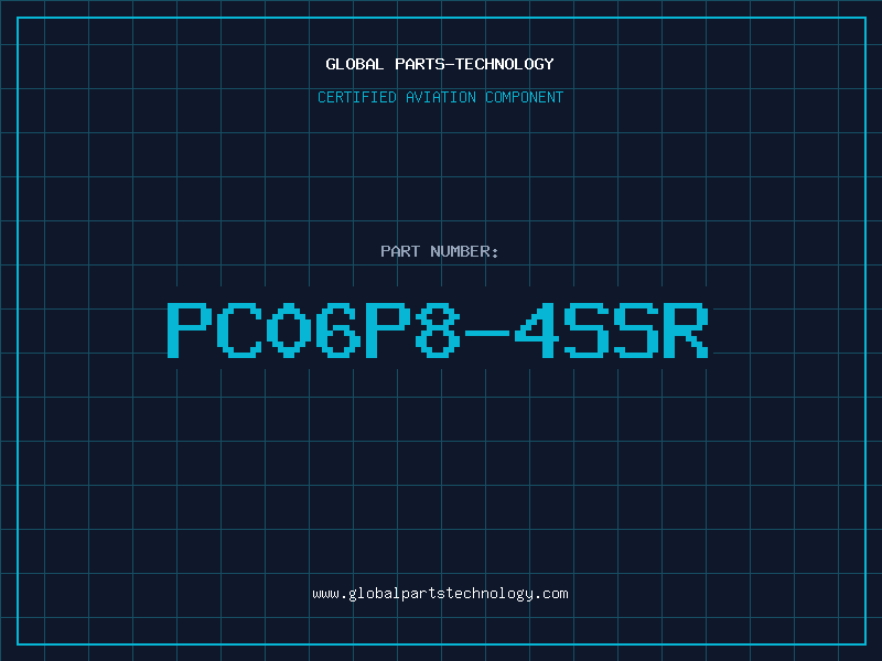 Aviation Part PC06P8-4SSR