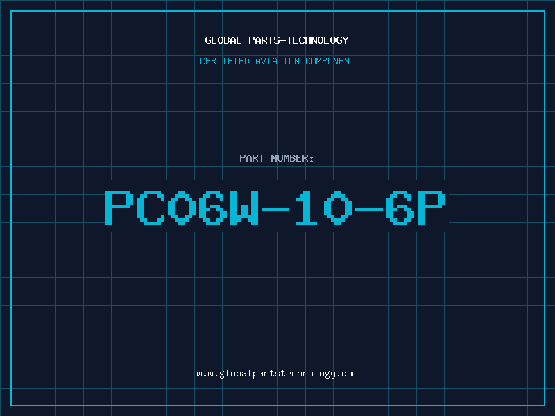 Aviation Part PC06W-10-6P