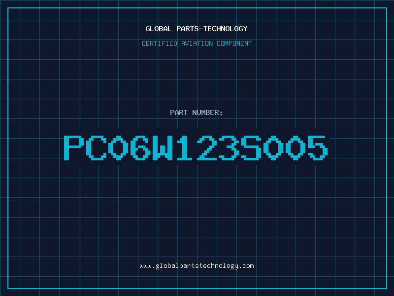 Aviation Part PC06W123S005