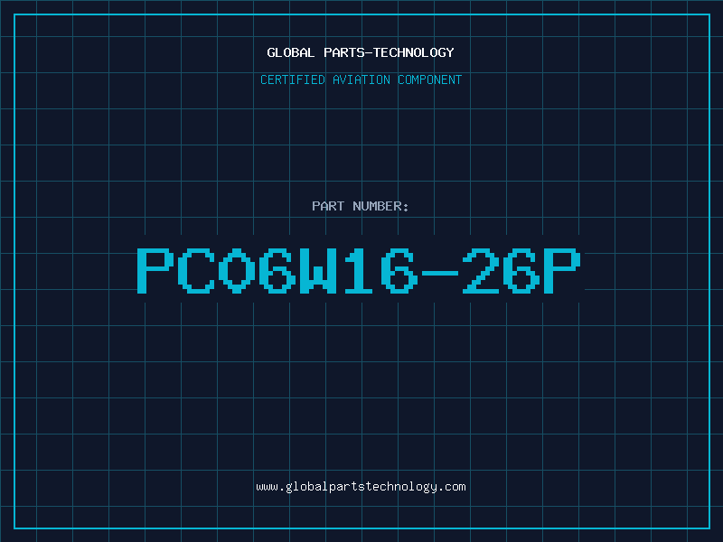 Aviation Part PC06W16-26P