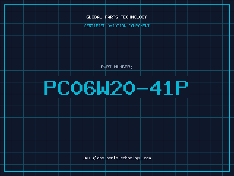 Aviation Part PC06W20-41P
