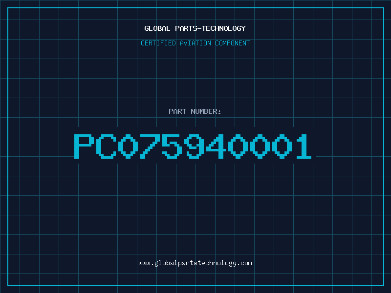 Aviation Part PC075940001