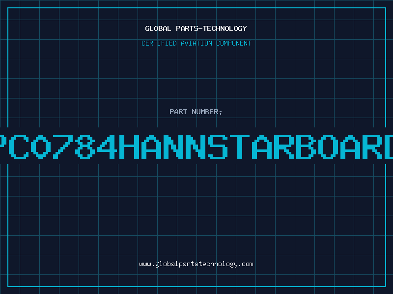 Aviation Part PC0784HANNSTARBOARD
