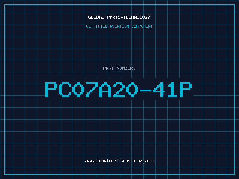 Aviation Part PC07A20-41P