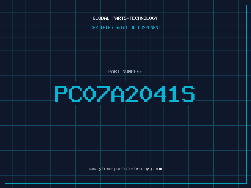 Aviation Part PC07A2041S
