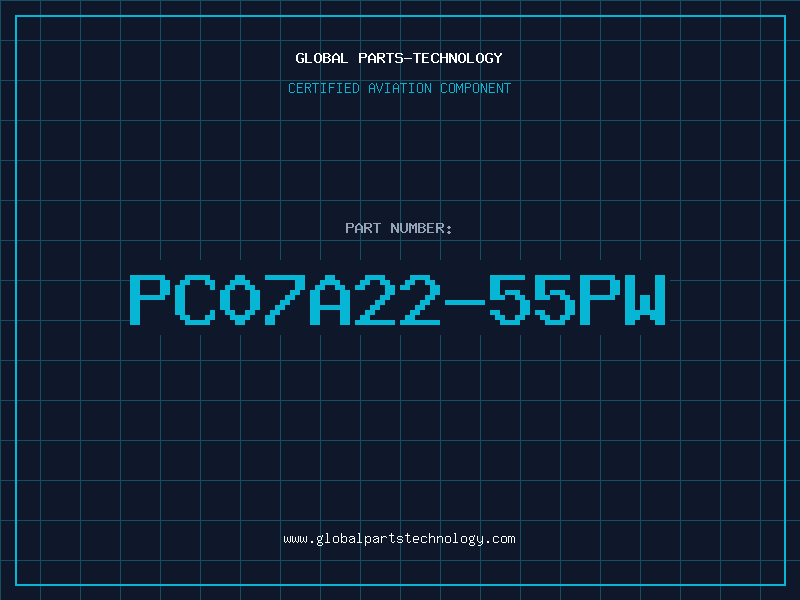 Aviation Part PC07A22-55PW