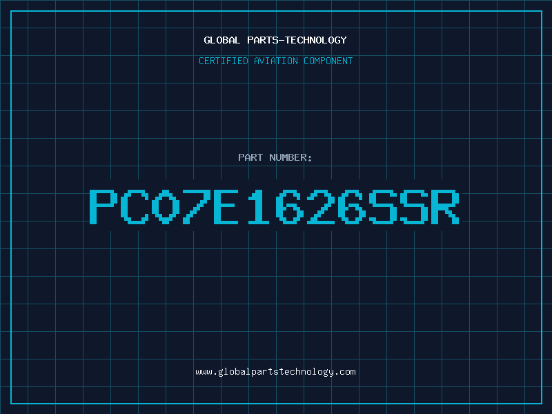 Aviation Part PC07E1626SSR