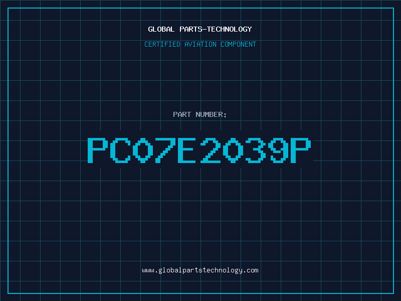 Aviation Part PC07E2039P