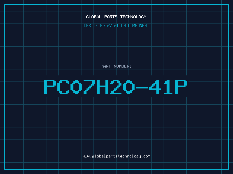 Aviation Part PC07H20-41P
