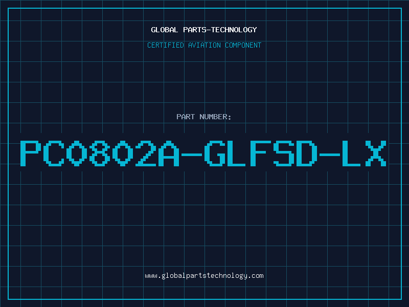 Aviation Part PC0802A-GLFSD-LX