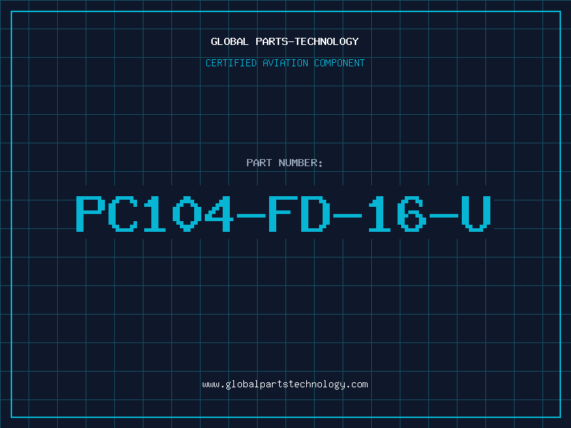 Aviation Part PC104-FD-16-U