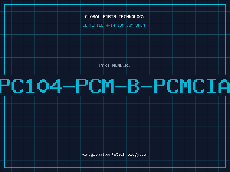 Aviation Part PC104-PCM-B-PCMCIA