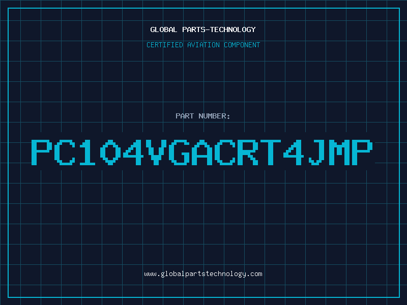 Aviation Part PC104VGACRT4JMP